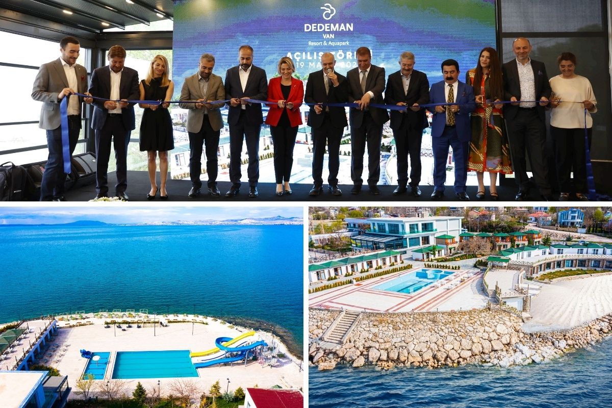 Dedeman’ın Van’daki ilk oteli Dedeman Van Resort & Aquapark açıldı